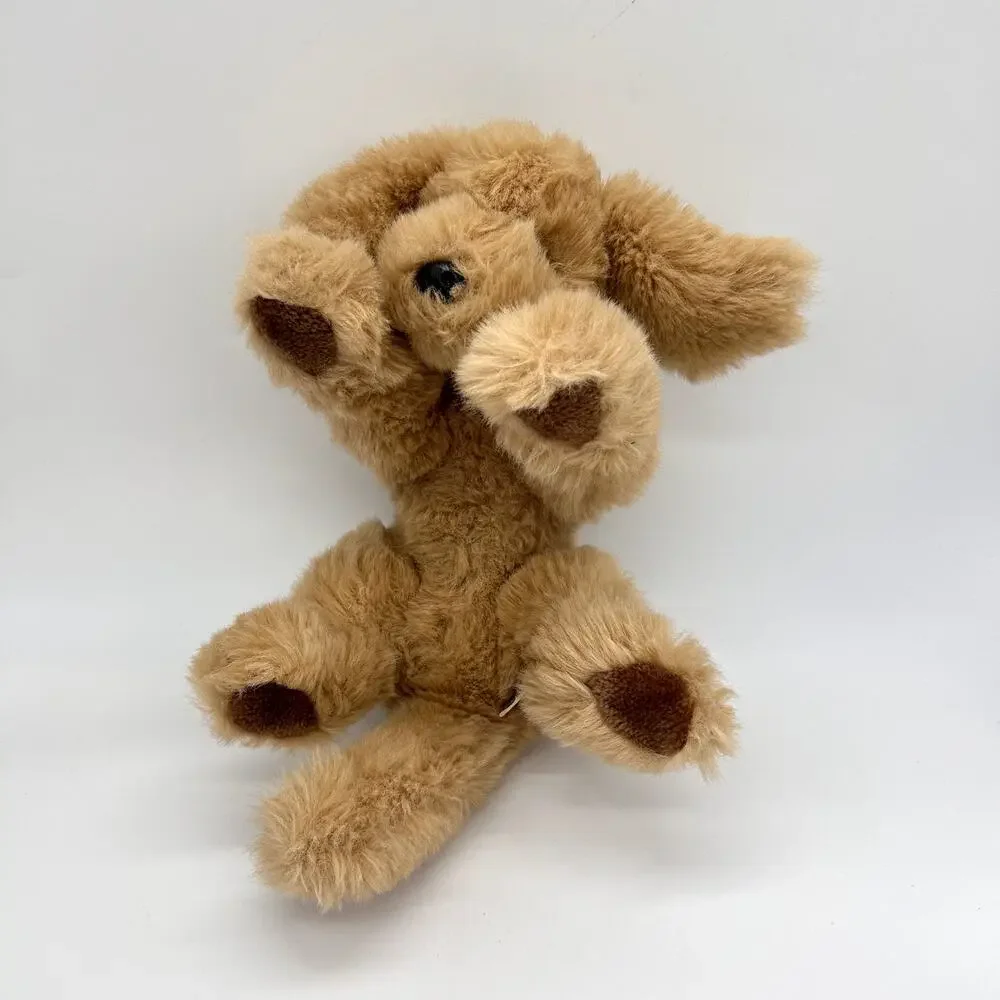 Vintage Gund Muttsy Dog Stuffed Animal Puppy 1985 80's Brown Plush Toy